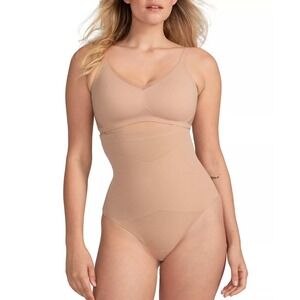 Honeylove SuperPower Thong Rose Tan 1X New With Tags